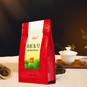 【59元3件】知福英红九号红茶浓香型功夫茶袋装180g散茶英德红茶