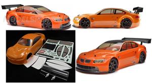 1/10平跑车 油房车200mm HPI BMW M3宝马GT2车壳 京商FAZER FW06