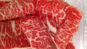 合福牛A5雪花神户和牛肉卷进口m12澳洲松阪烤肉片菲力牛排买2发3