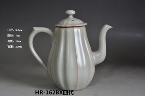 柏采窑粉青釉HR-162BX(四代）茶壶