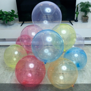2020新18寸24寸36寸彩色水晶透明波波泡泡球结婚气球铝膜装饰汽球