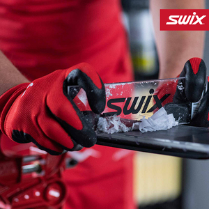 SWIX滑雪板工具软塑胶透明刮刀单双板雪蜡清理板底除蜡刮板