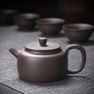 紫砂茶壶原矿老泥 家用泡茶器茶具品茗壶功夫茶具泡茶壶古钟壶