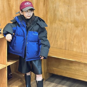 韩国童装新品工装洋气中大童加厚面包服青少年男女童冬装羽绒服潮