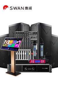 Hivi/惠威XS系列12寸会议室音响套装20-100平培训家庭KTV音箱卡包
