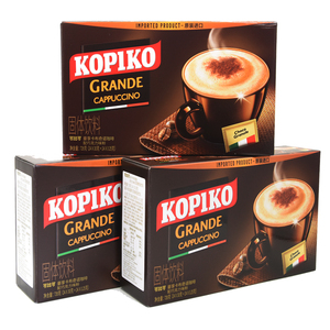 可比可卡布奇诺咖啡盒装袋装三合一进口KOPIKO速溶咖啡办公室冲饮