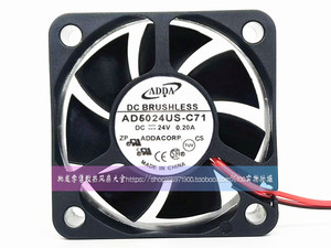 ADDA AD5024HX/US/UB-C71 5020 5CM 24V 0.15A 0.20A 变频器风扇