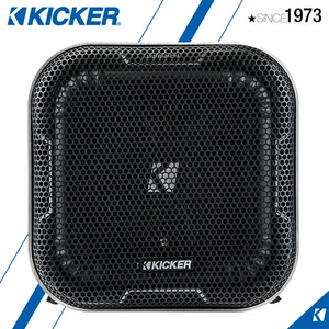 汽车音响K牌KICKER铝外壳8英寸反射原装音箱L7QB82小金钢包安装