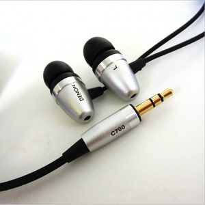 Denon/天龙C700耳机入耳式超重低音HIFI耳塞金属原装高解析次旗舰