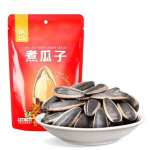 徽记 坚果炒货 零食小吃 休闲食品 五香口味老卤煮瓜子500g/袋