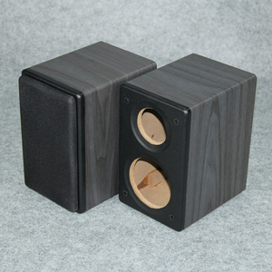 3寸音箱空箱体低音炮音响外壳家用木质二分频全频空木箱发烧级DIY