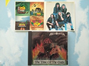 Helloween - The Time Of The Oath 鞭鞑金属 付贴纸 （JP）