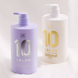 韩国爱茉莉沙龙10秒氨基酸洗发水发膜烫染修护控油大容量990ml