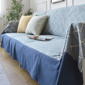沙发巾全盖式北欧三人万能沙发盖布布艺沙发套罩客厅通用简约现代