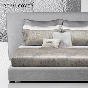 ROYALCOVER/罗卡芙欧式床品套件意大利进口棉提花四件套 米罗印象