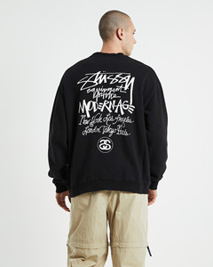 【海神】Stussy 正品澳版23新款Modern Age涂鸦巡游帽衫卫衣