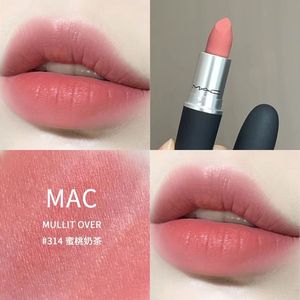 MAC口红314号mull it over蜜桃奶茶色914mullitover白桃杏仁魅可