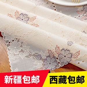 新疆西藏包邮加厚欧式pvc桌布防水防烫正方台布长方形餐桌垫免洗