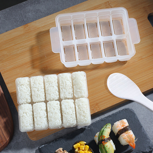 日式商用军舰寿司模具摆摊10连饭团模具手握米饭辅食紫菜包饭工具