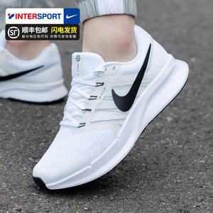 NIKE耐克男鞋2024夏季新款SWIFT 3白色网面减震运动跑步鞋DR2695