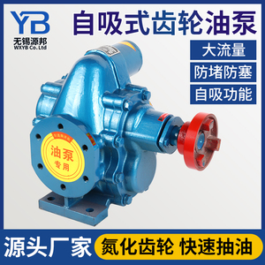 自吸式齿轮泵大流量KCB-200/300/483.3/633/960齿轮泵输油泵2/3寸