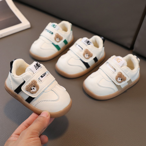 宝宝鞋子冬款男0一1-3岁婴儿冬季软底学步鞋女小童加绒保暖二棉鞋