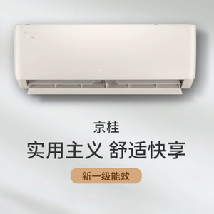 格力空调京桂挂机大1匹新一级能效冷暖变频卧室家用两用省电挂式