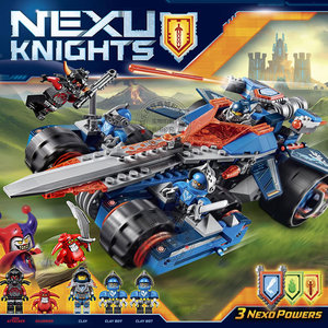 元素未来骑士团克雷圣剑合体战车城堡儿童男孩拼装积木玩具70315