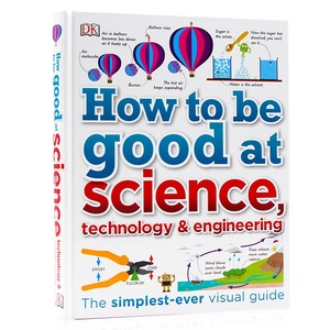 预售 DK图解科学 How to be Good at Science 英文原版 思维训练 儿童STEM创新思维培养 百科科普 教辅图书 精装全彩大开