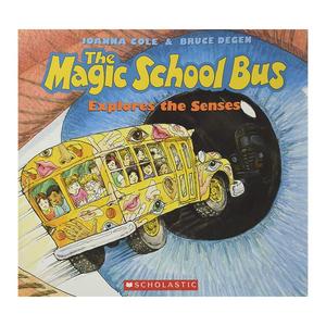 The Magic School Bus Explores The Senses 学乐神奇校车：探访感觉器官 英文原版 进口图书 分级阅读读物 7-12岁