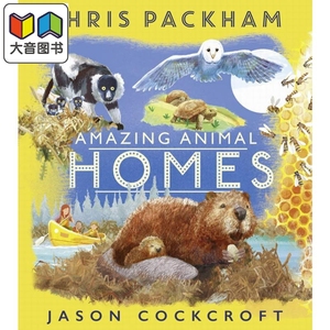 Amazing Animal Homes 动物之家 英文原版 进口图书 儿童绘本 动物图画书 少儿知识百科图书 精品绘本 亲子童书 大音