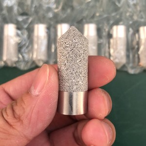 316不锈钢烧结滤芯 80微米多孔金属土壤粮食温湿度传感器探头外壳