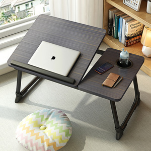 五档可调节USB床上升降桌折叠笔记本电脑桌书桌懒人桌小桌子