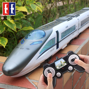 中国火车高铁和谐号模型动车大号儿童地铁列车组玩具电动遥控男孩