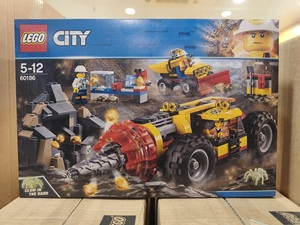 乐高积木LEGO 60186 城市重型采矿钻孔机 礼物绝版现货顺丰包邮