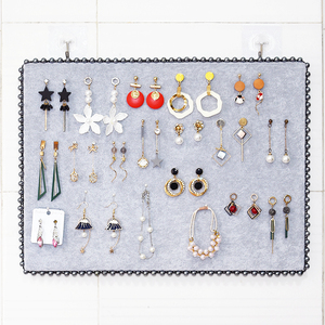 创意珍珠耳环板挂墙家用耳钉耳饰收纳首饰架子手链项链饰品展示架