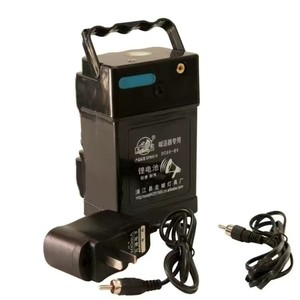 利利6V喊话器电瓶电池老式电瓶灯铅酸电池带喊话器用利利充电器