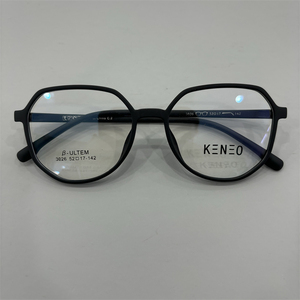 Made In China眼镜架β-ULTEM KNO肯诺眼镜框3026 52口17-142超轻