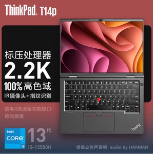 联想ThinkPad T14P 00CD AI PC I5 I7 2024款标压笔记本电脑I9