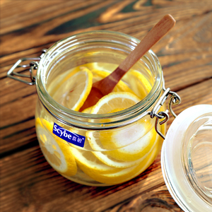 喜碧密封罐玻璃瓶子带盖食品泡腌制柠檬蜂蜜百香果罐子储物储存罐