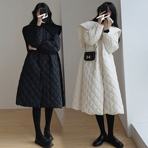 日本ELSA KEITH孕妇装冬装新款棉服外套宽松遮肚子棉袄上衣保暖女