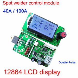 100A/40A 液晶显示器数字双脉冲编码器 点焊机焊机变压器控制器板