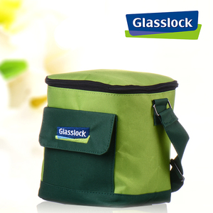 Glasslock保温饭盒包便当包男土女土手拎包手提便携袋子带拉链包