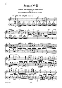 舒曼g小调第二钢琴奏鸣曲Op.22钢琴谱 电子版乐谱带指法