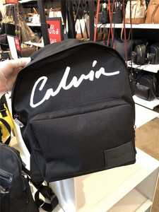 小J北美代购 美国直邮 CK Calvin Klein 男女通用 双肩背包