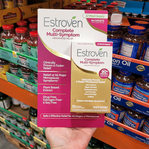 美国estroven伊思蒙更年期调理雌激素大豆异黄酮营养素小金盒84粒