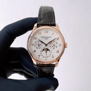 【9.9新】百达翡丽复杂5327R玫瑰金39表径年历自动18年瑞士男手表
