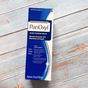 美国PanOxyl粉刺Benzoyl洗面奶BPO过氧化苯甲酰10%洁面