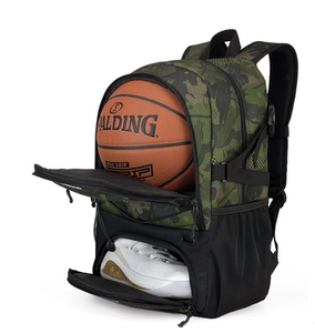新品出口跨境篮球包足球包排球训练男女鞋包户外大容量运动双肩包