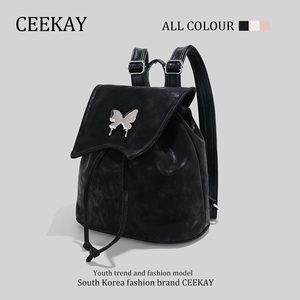 CEEKAY原版正品设计感小众小型双肩包包女2024新款时尚高级感背包